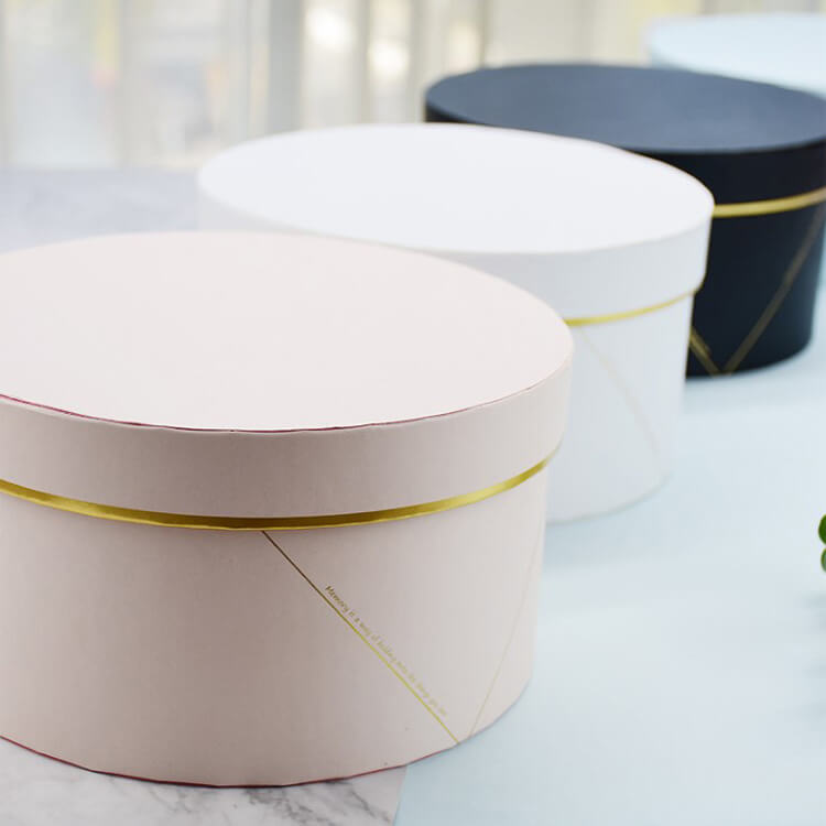 round flower boxes wholesale
