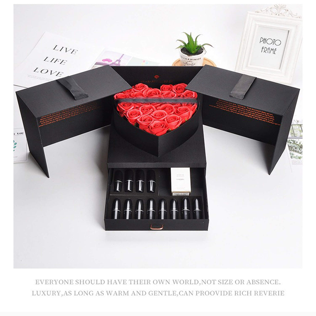 large heart shaped boxes for flowers