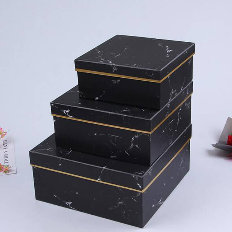 flower hat boxes