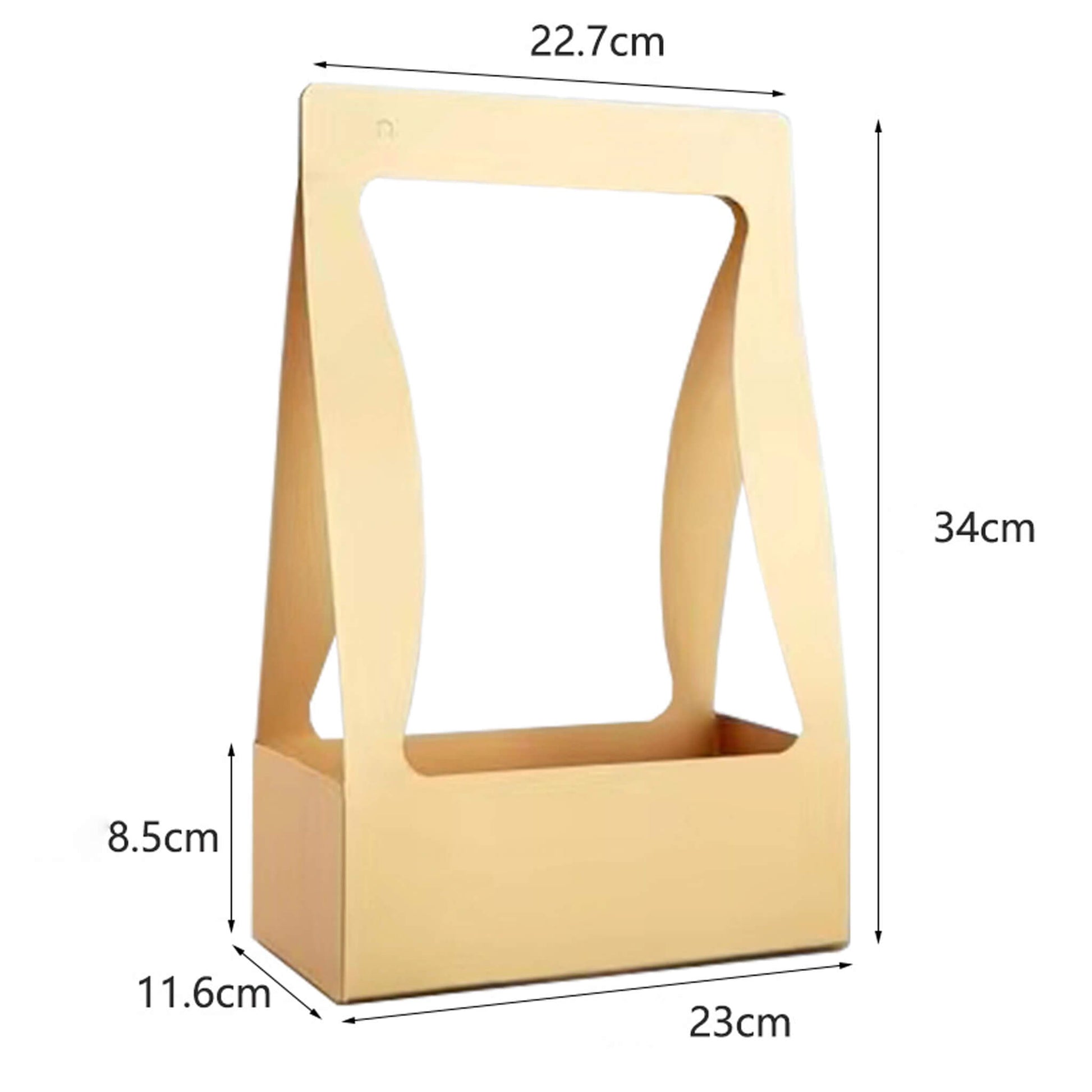 10pcs Flower Rose Bouquet Arrangement Paper Bags