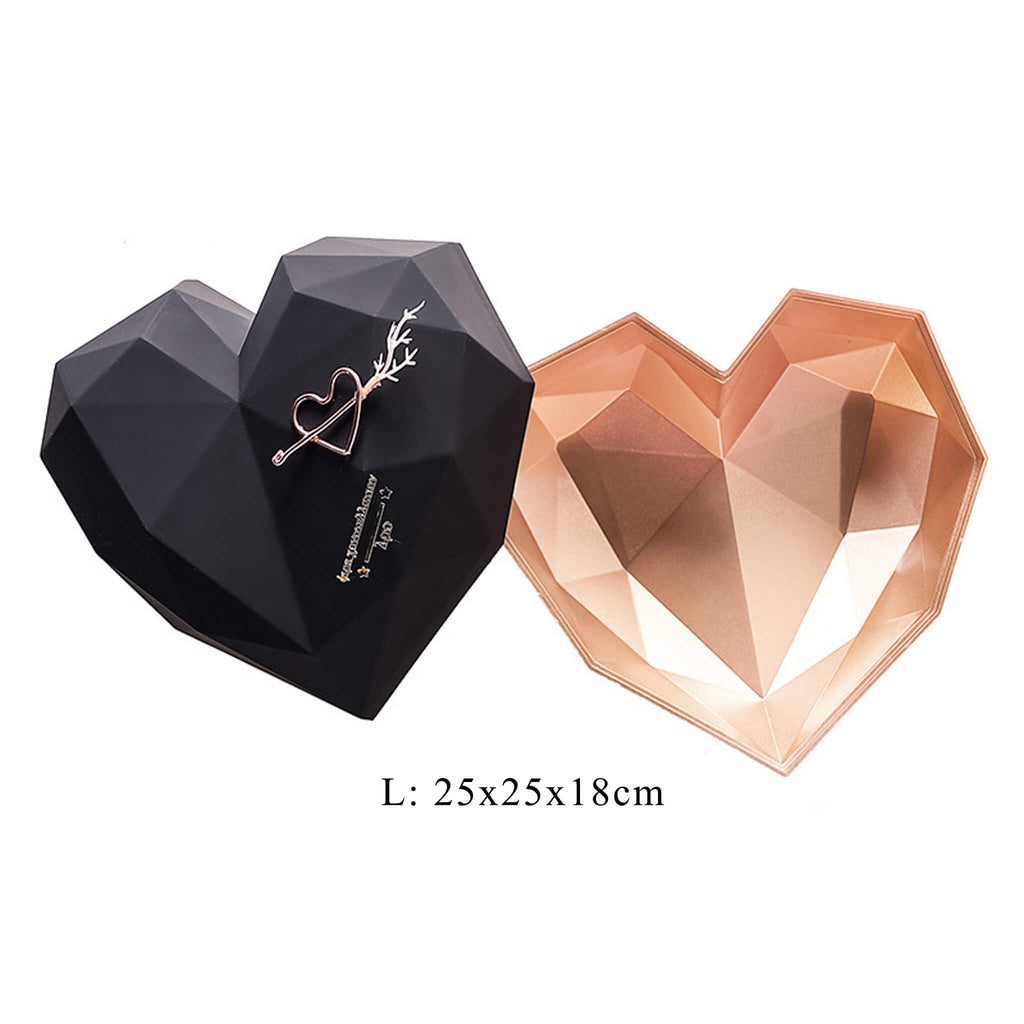 heart shaped flower box
