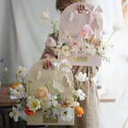 10 bolsas de papel para flores