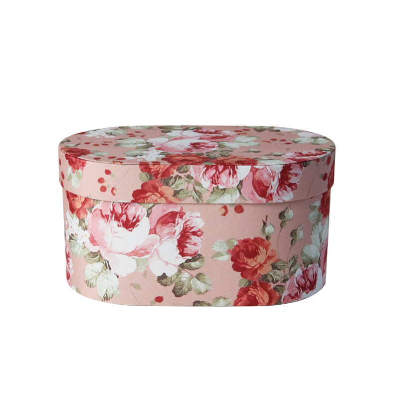 flower arrangement in a gift box