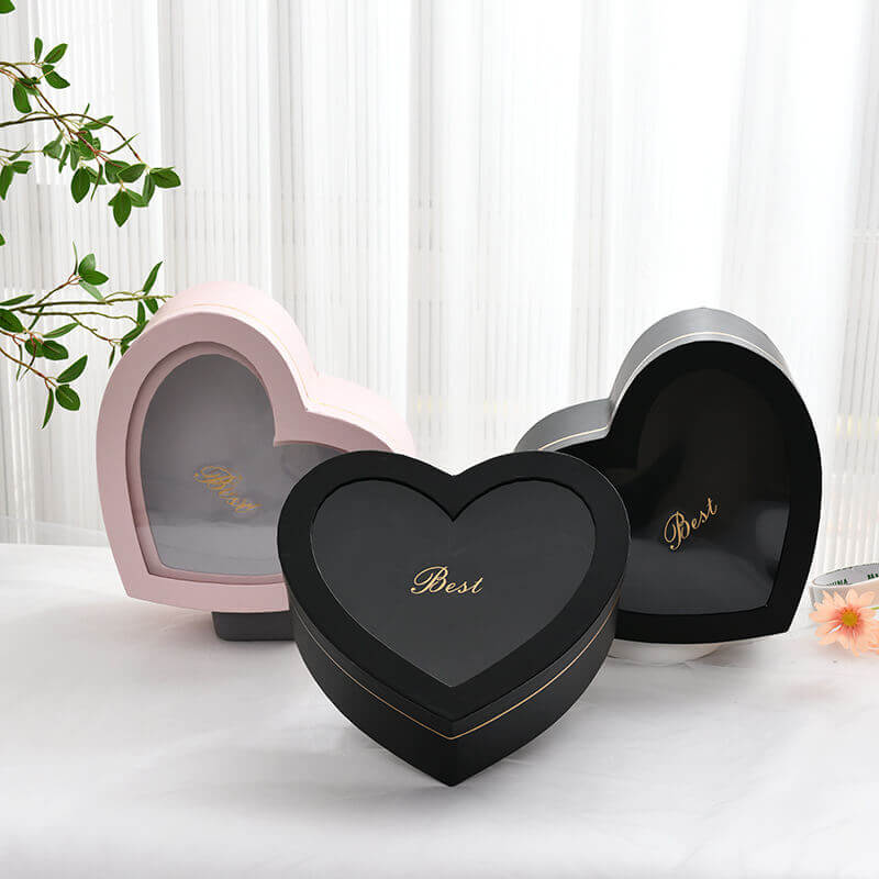 heart flower box