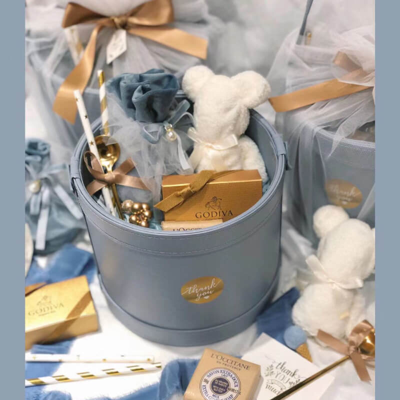 basket flowers for wedding