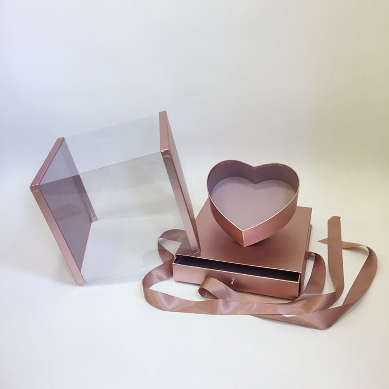 heart flower boxes