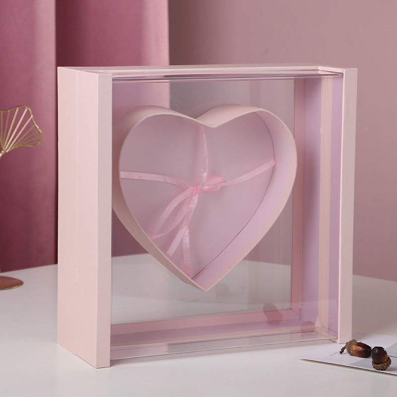 large heart shaped boxes