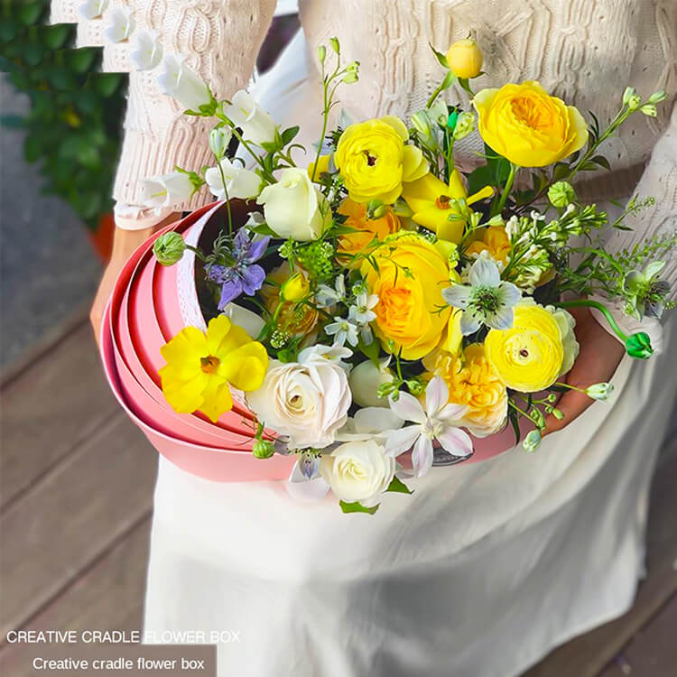 bassinet flower box
