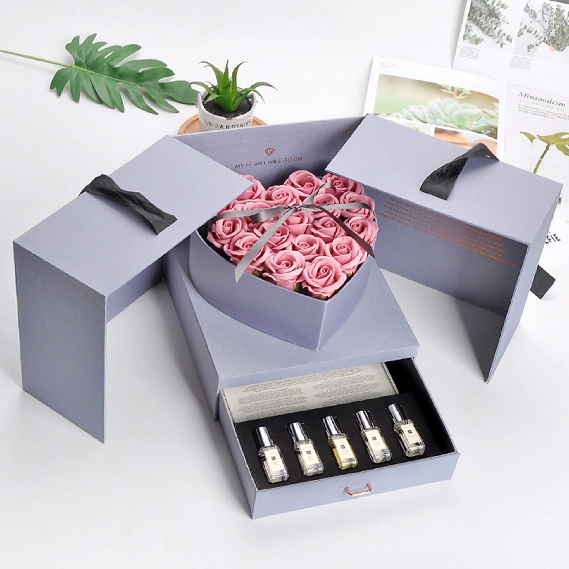 heart shape boxes for flowers