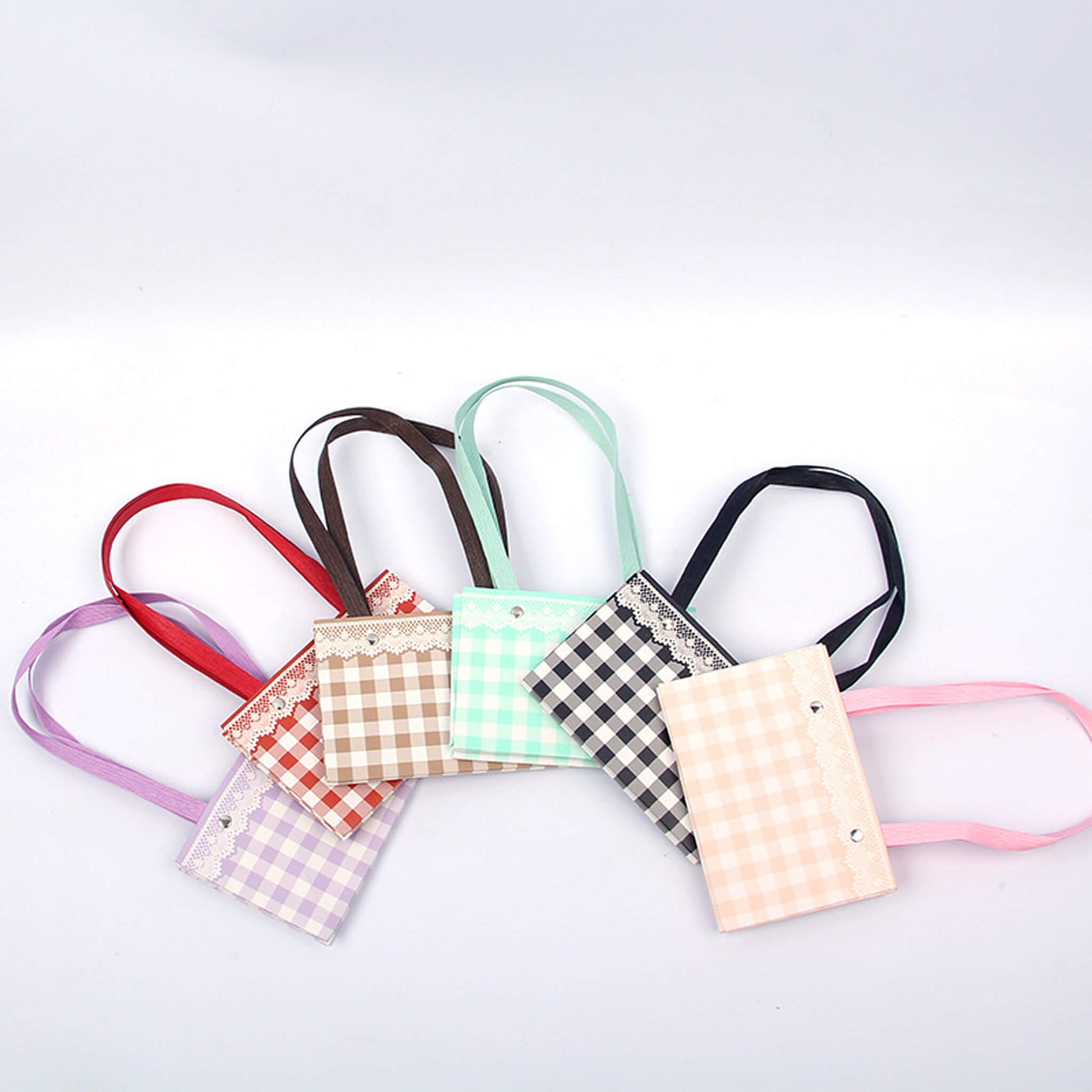 Elegant Flower Packaging Gift Paper Bag with Handles