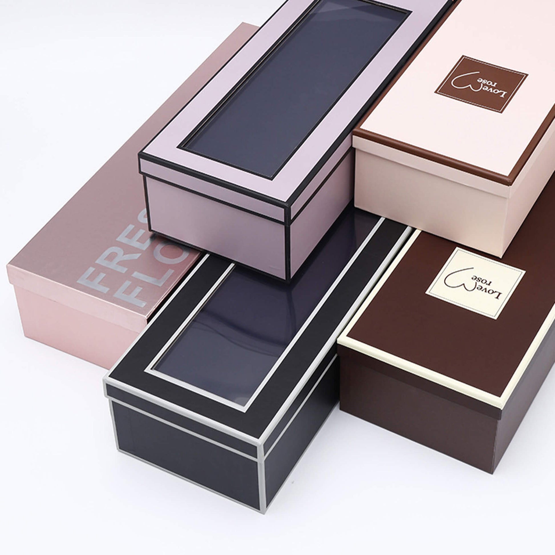rectangle rose box
