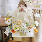 10 bolsas de papel para flores