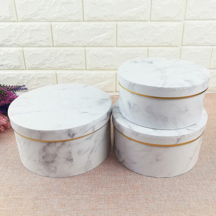 circle boxes for flowers