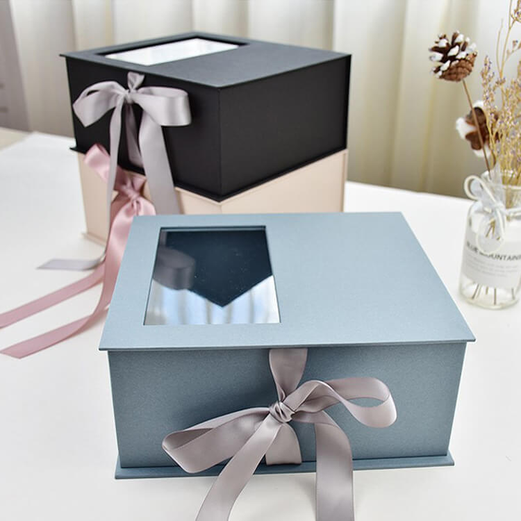 boxes with window