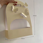 10 bolsas de papel para flores