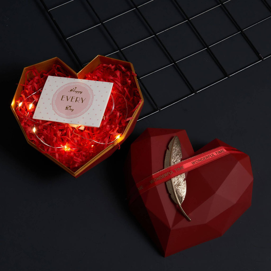 heart shaped container