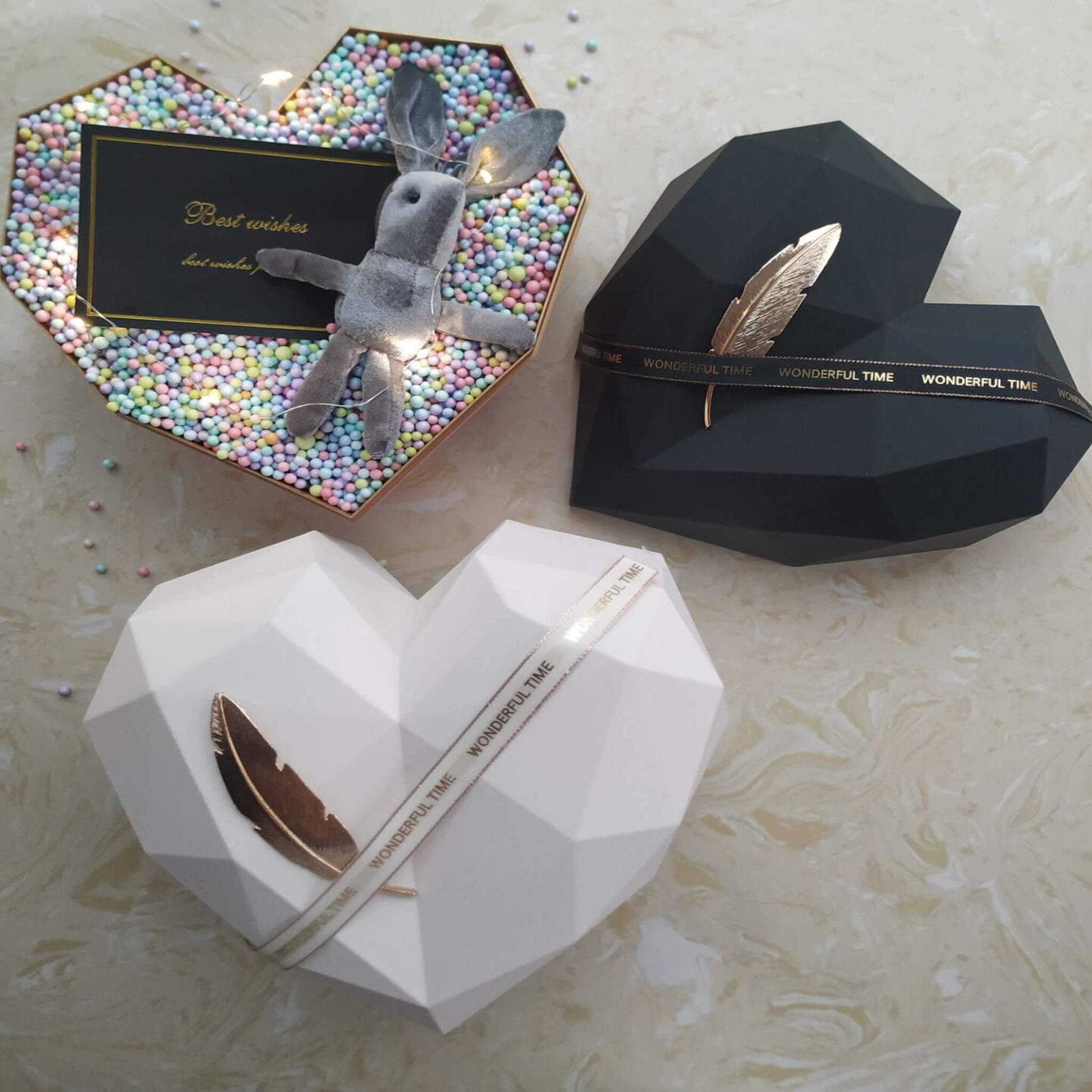 heart shaped gift box