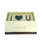 i love you flower box