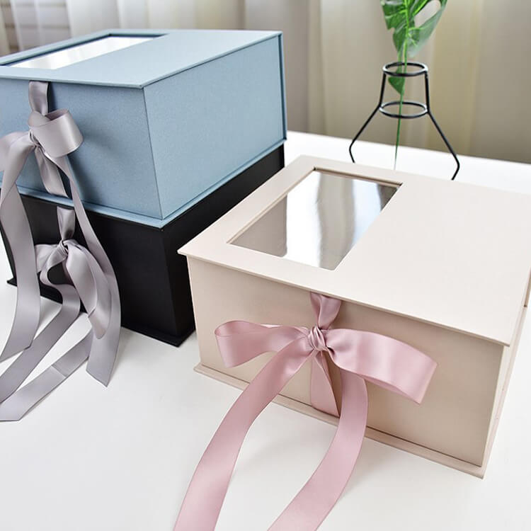 pink flower box
