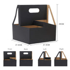 Caja de embalaje de papel kraft plegable para floristería