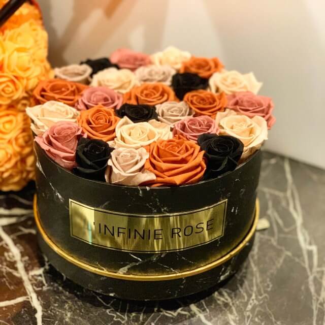 box of roses flowers
