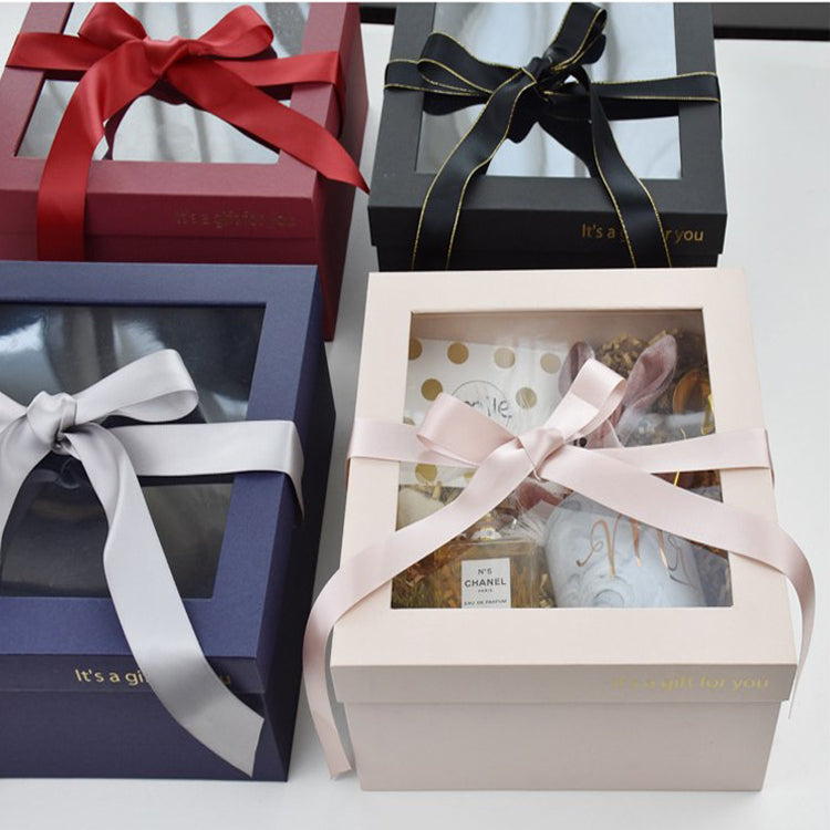 boxes with window