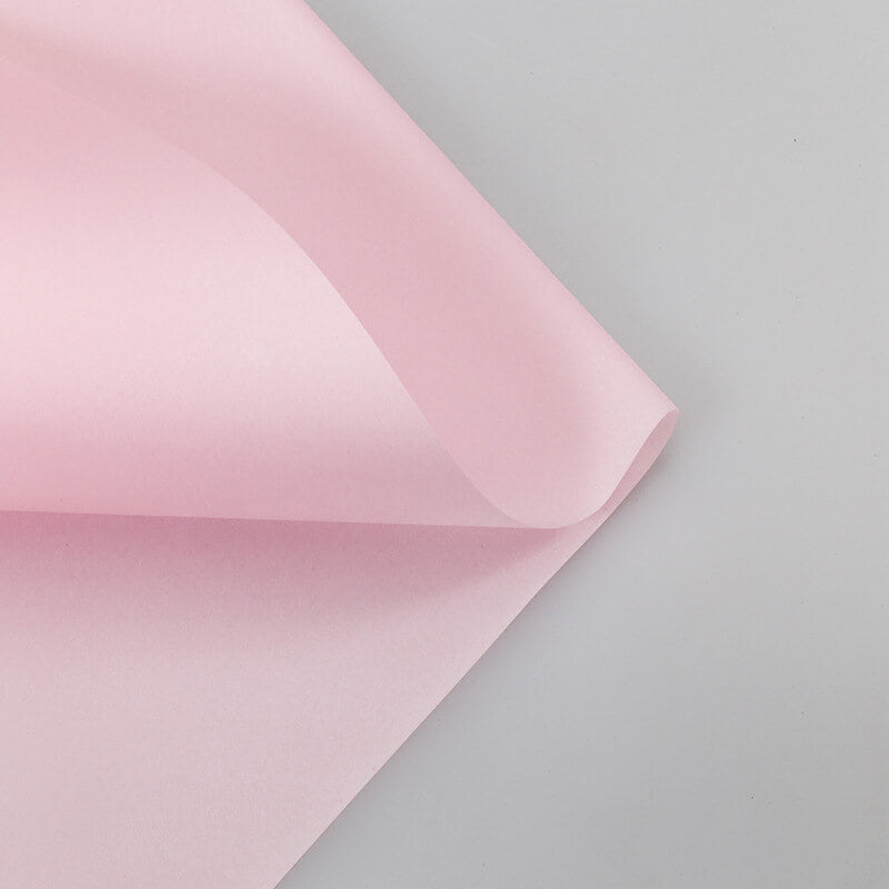 Soft Light Flower Wrap Paper, 23x23 Inch, 20 Sheets