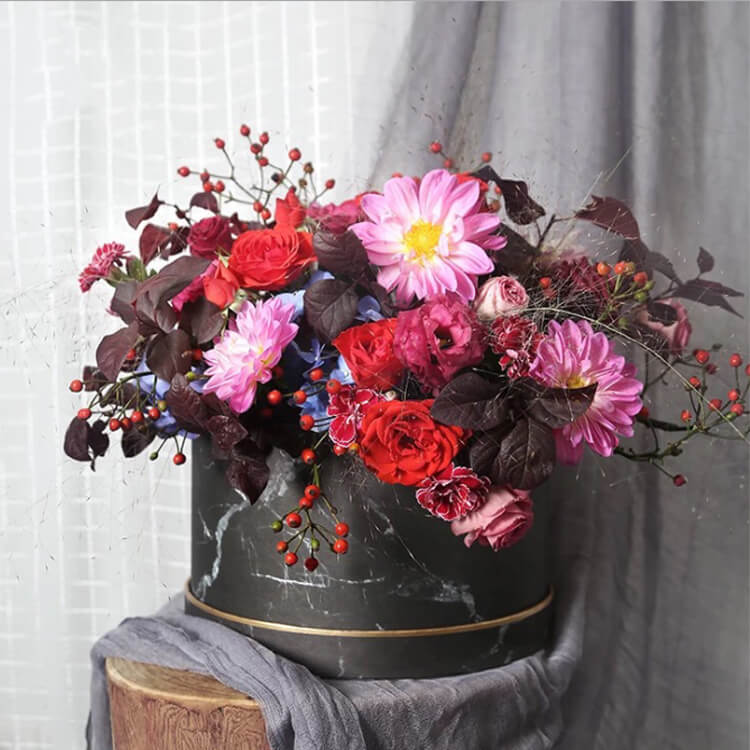 valentine flower box